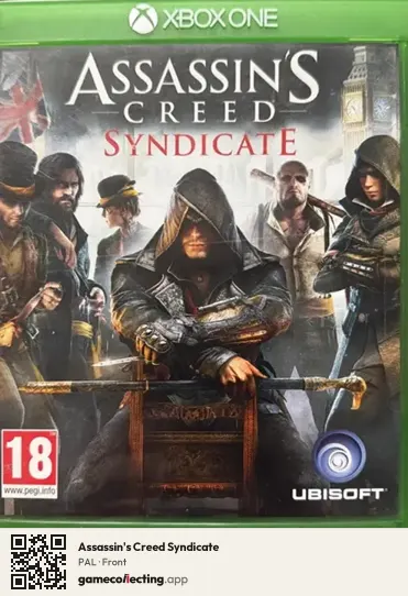 Assassin's Creed Syndicate Xbox One, PAL box front