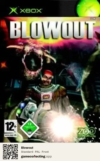 Blowout Xbox, PAL box front