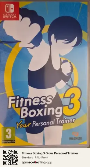 Fitness Boxing 3: Your Personal Trainer Nintendo Switch, PAL box front