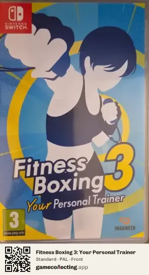 Fitness Boxing 3: Your Personal Trainer Nintendo Switch, PAL box front