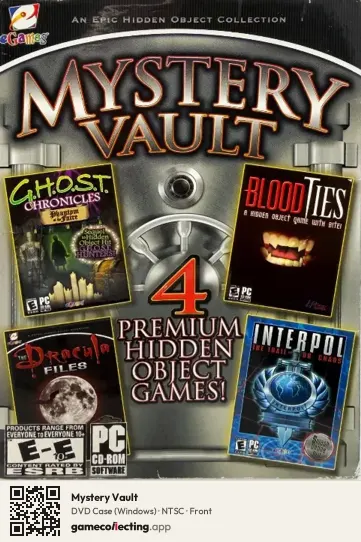 Mystery Vault Computer, NTSC box front