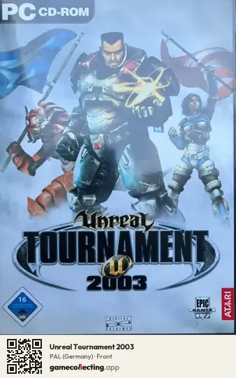 Unreal Tournament 2003 Computer, Germany box front