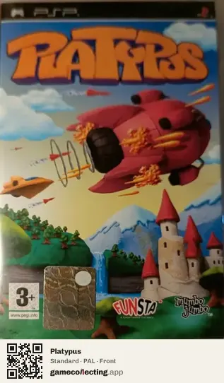 Platypus PlayStation Portable, PAL box front