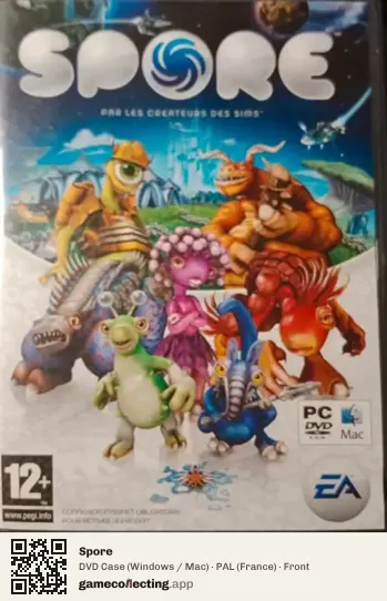 Spore Computer, France box front