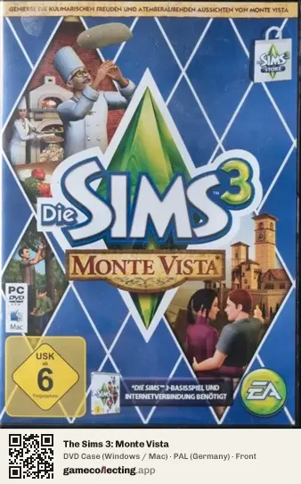The Sims 3: Monte Vista Computer, Germany box front