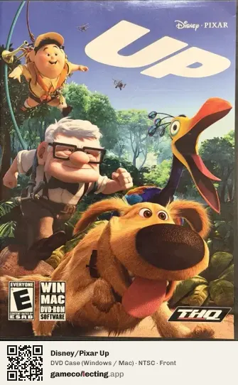 Disney/Pixar Up Computer, NTSC box front