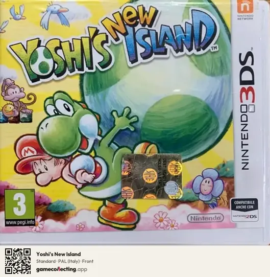 Yoshi's New Island Nintendo 3DS, Italy box front