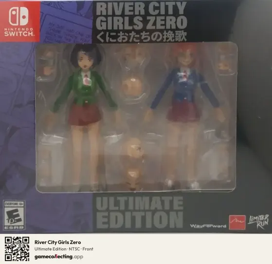 River City Girls Zero Nintendo Switch, NTSC box front
