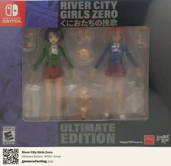 River City Girls Zero Nintendo Switch, NTSC box front