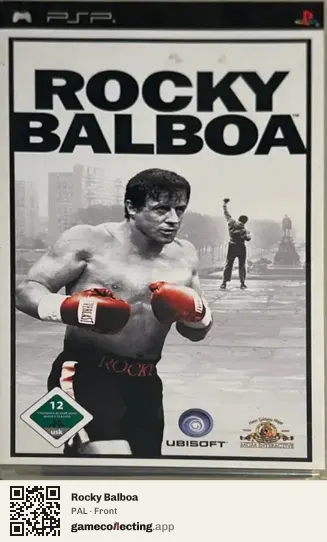 Rocky Balboa PlayStation Portable, PAL box front