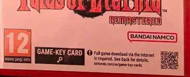 Tales of Eternia Remastered, the USK square on its front
