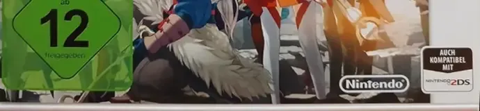 Fire Emblem Fates: Birthright, the USK square on its front