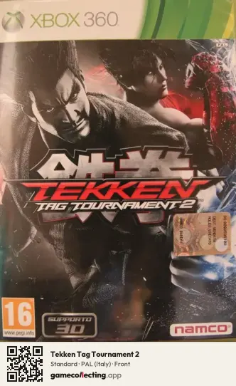 Tekken Tag Tournament 2 Xbox 360, Italy box front