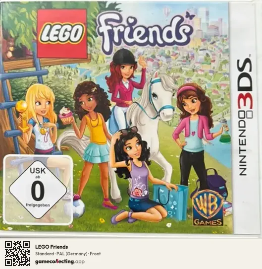 LEGO Friends Nintendo 3DS, Germany box front