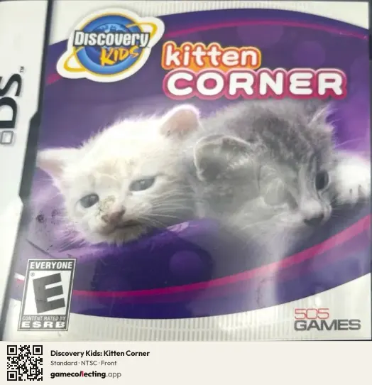 Discovery Kids: Kitten Corner Nintendo DS, NTSC box front