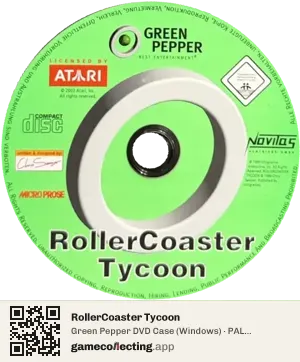RollerCoaster Tycoon Computer, PAL disc