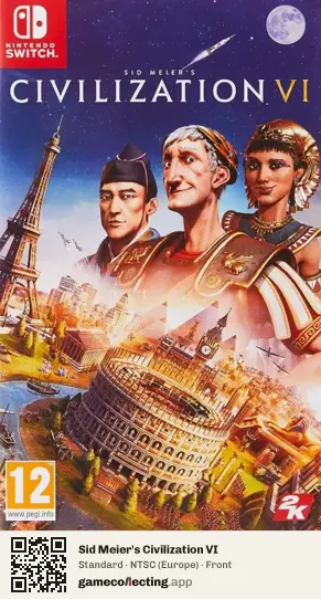 Sid Meier's Civilization VI Nintendo Switch, Europe box front