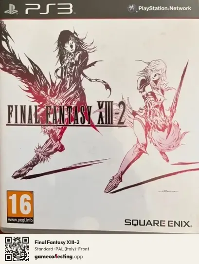 Final Fantasy XIII-2 PlayStation 3, Italy box front