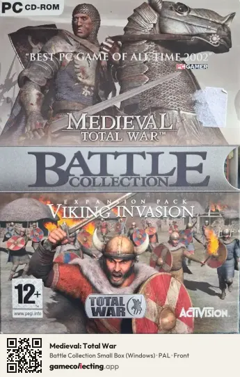 Medieval: Total War Computer, PAL box front