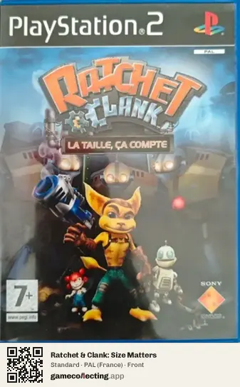 Ratchet & Clank: Size Matters PlayStation 2, France box front