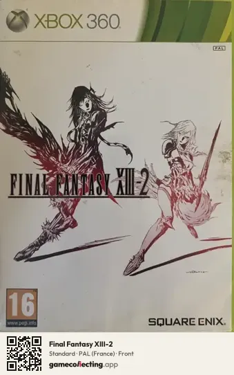 Final Fantasy XIII-2 Xbox 360, France box front