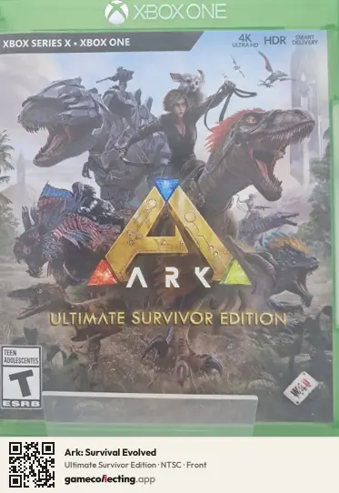 Ark: Survival Evolved Xbox Series X, NTSC box front