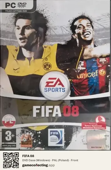 FIFA 08 Computer, Poland box front