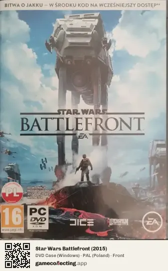 Star Wars Battlefront (2015) Computer, Poland box front