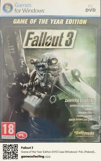 Fallout 3 Computer, Poland box front