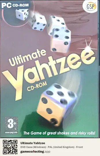 Ultimate Yahtzee Computer, United Kingdom box front