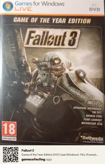 Fallout 3 Computer, France box front