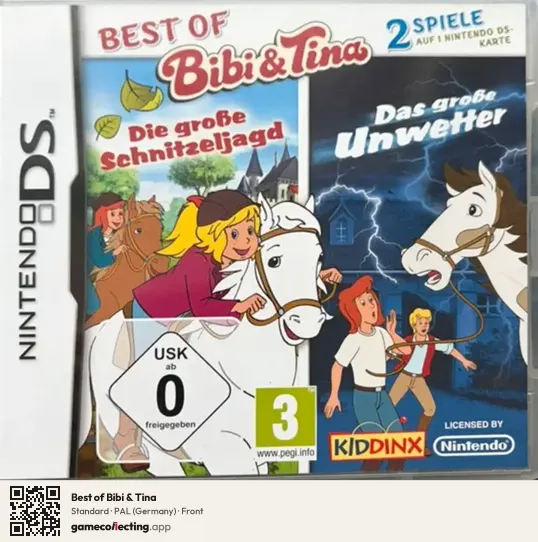 Best of Bibi & Tina Nintendo DS, Germany box front