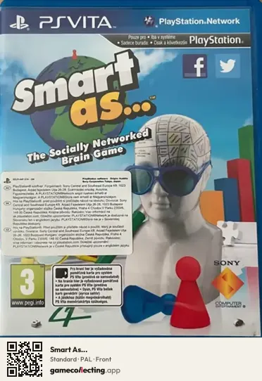 Smart As... PlayStation Vita, PAL box front