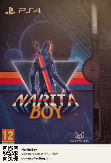 Narita Boy PlayStation 4, PAL box front