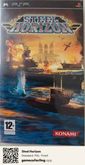 Steel Horizon PlayStation Portable, PAL box front
