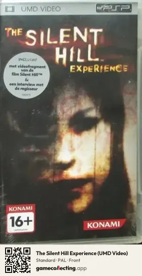 The Silent Hill Experience (UMD Video) PlayStation Portable, PAL box front