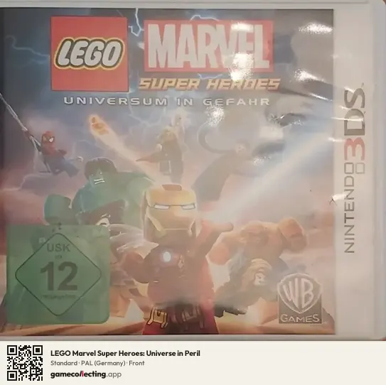 LEGO Marvel Super Heroes: Universe in Peril Nintendo 3DS, Germany box front