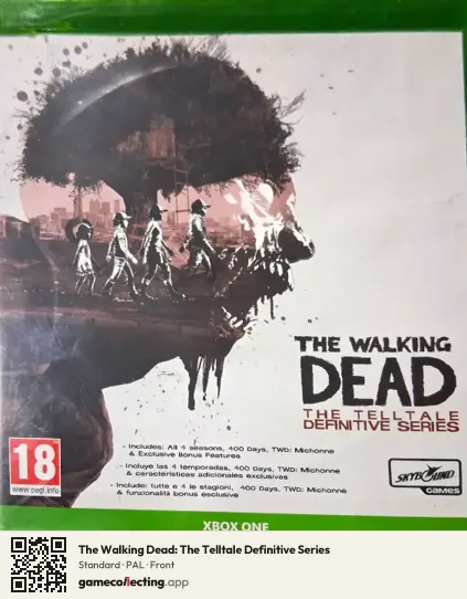 The Walking Dead: The Telltale Definitive Series Xbox One, PAL box front