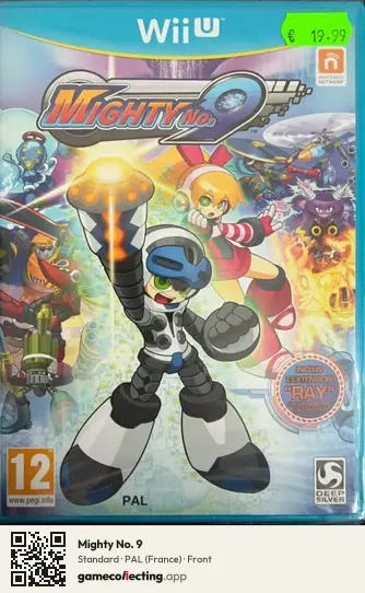 Mighty No. 9 Nintendo Wii U, France box front
