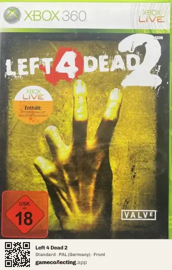 Left 4 Dead 2 Xbox 360, Germany box front