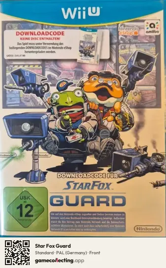 Star Fox Guard Nintendo Wii U, Germany box front