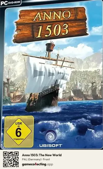 Anno 1503: The New World Computer, Germany box front