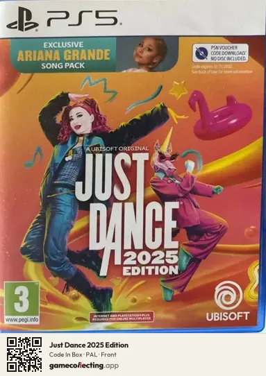 Just Dance 2025 Edition PlayStation 5, PAL box front