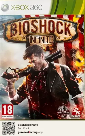 BioShock Infinite Xbox 360, PAL box front