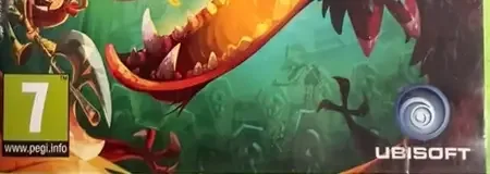 Rayman Legends, the PEGI square on its front