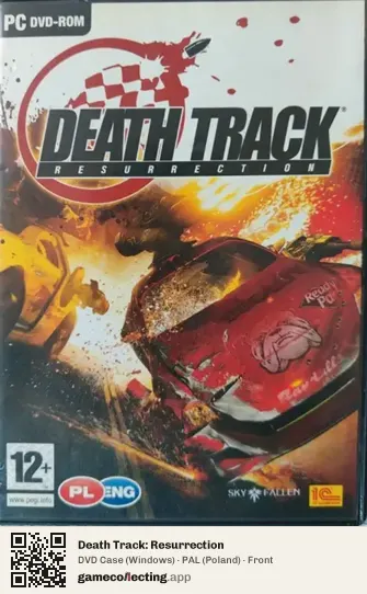 Death Track: Resurrection Computer, Poland box front