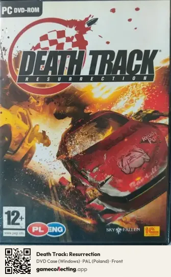 Death Track: Resurrection Computer, Poland box front