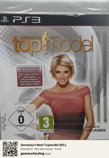 Germany's Next Topmodel 2011 PlayStation 3, Germany box front