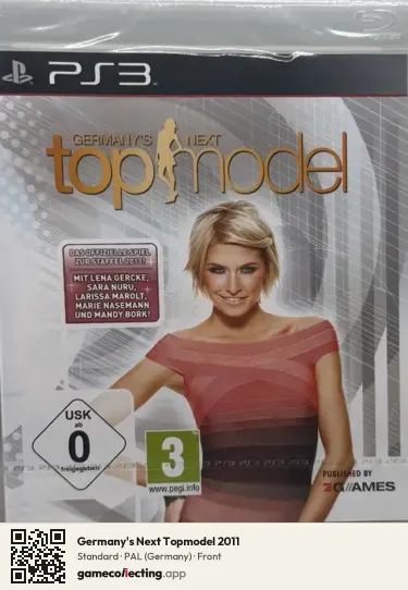 Germany's Next Topmodel 2011 PlayStation 3, Germany box front