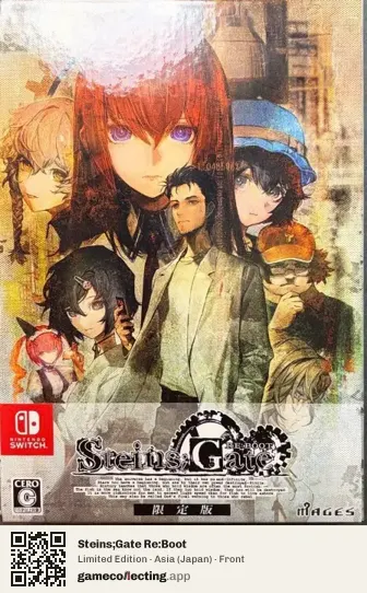 Steins;Gate Re:Boot Nintendo Switch, Asia box front